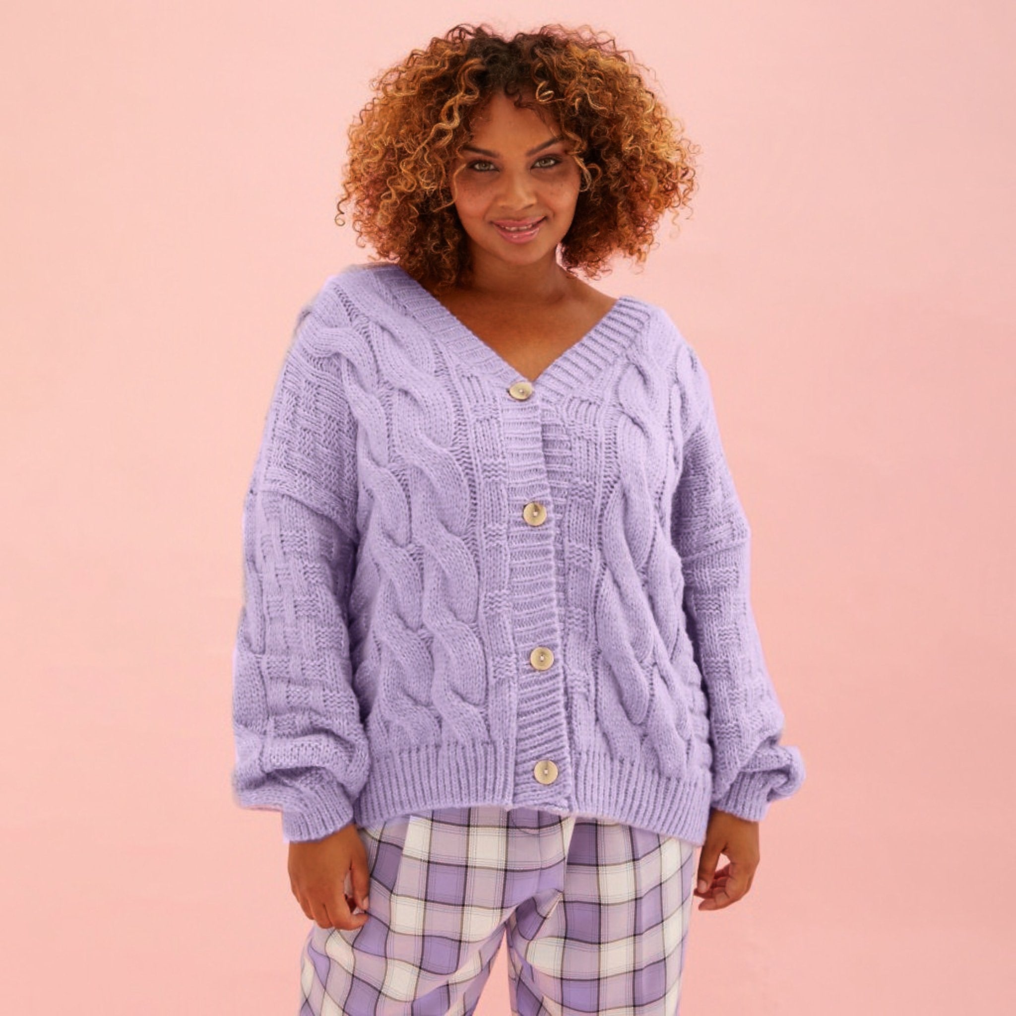 Lilac hotsell purple cardigan